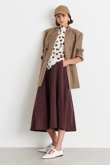 Taffeta skirt - Intrend