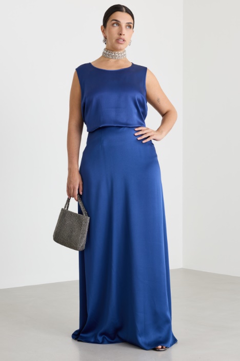 Long chiffon skirt - Intrend