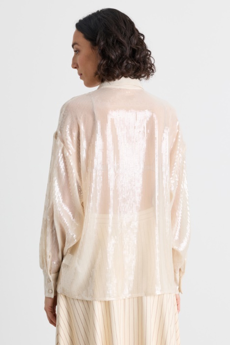 Camicia in paillettes
