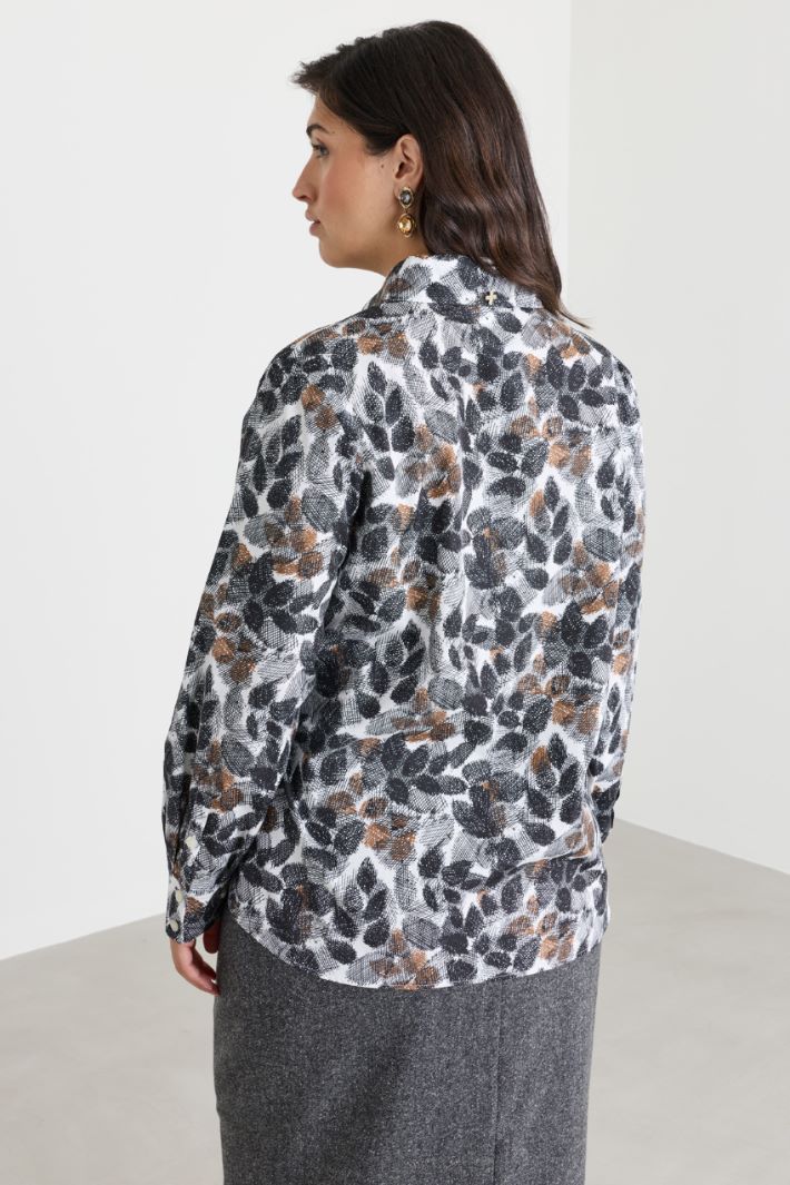 Camicia in popeline - NERO - Intrend - 4