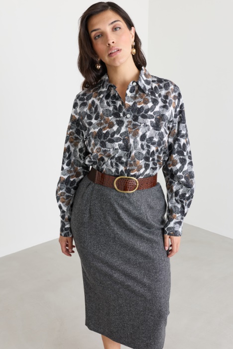 Camicia in popeline - Intrend