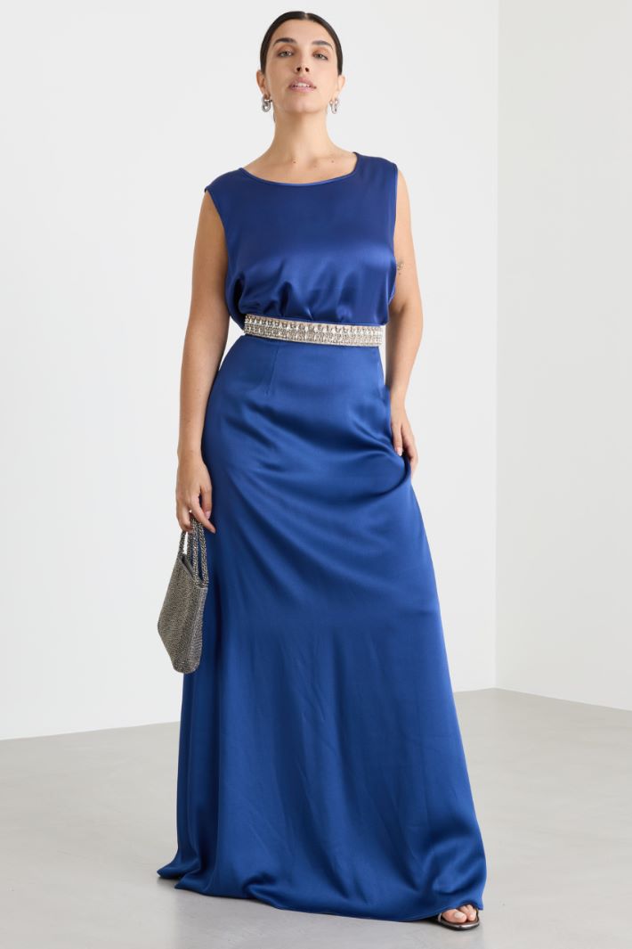 Top in raso opaco - VIOLA - Intrend