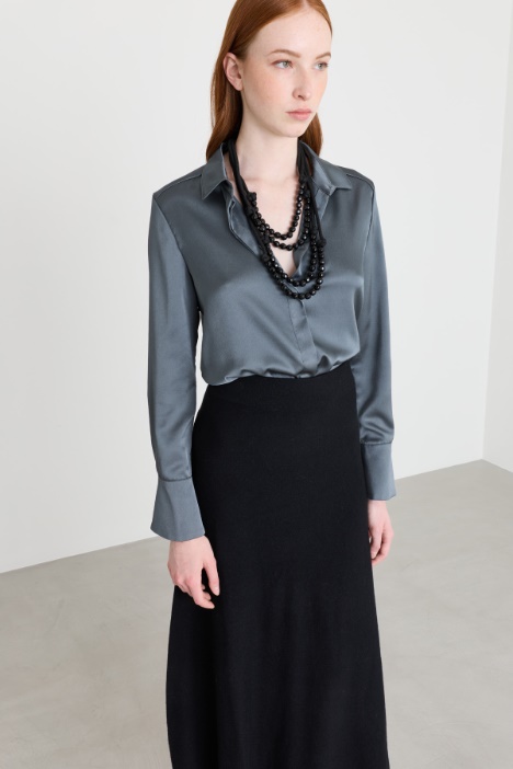 Blusa in raso - Intrend