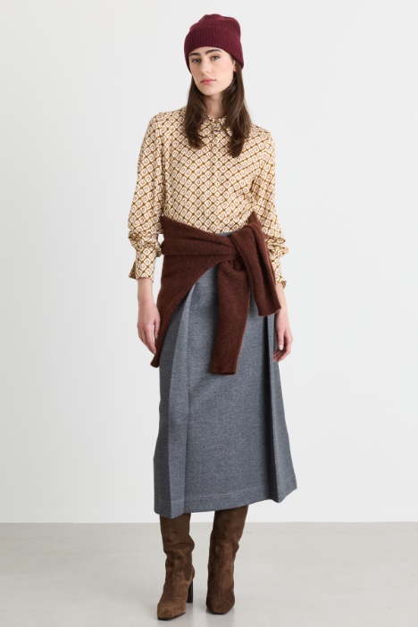 Camicia in tessuto stampato - Intrend