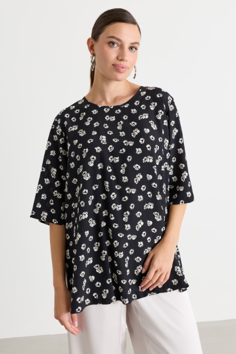 Crêpe de Chine blouse - Intrend