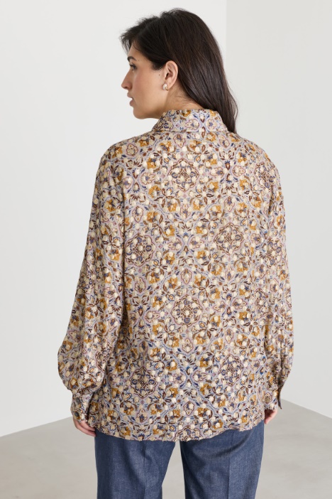 Camicia in fil coupé