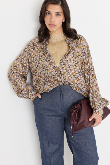 Camicia in fil coupé - Intrend