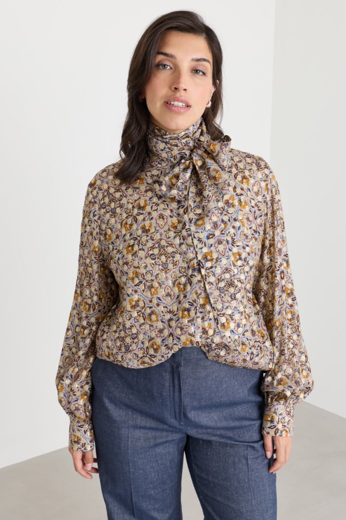 Camicia in fil coupé - ROSA - Intrend - 3