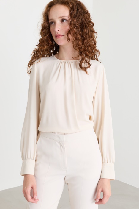 Ruched blouse - Intrend
