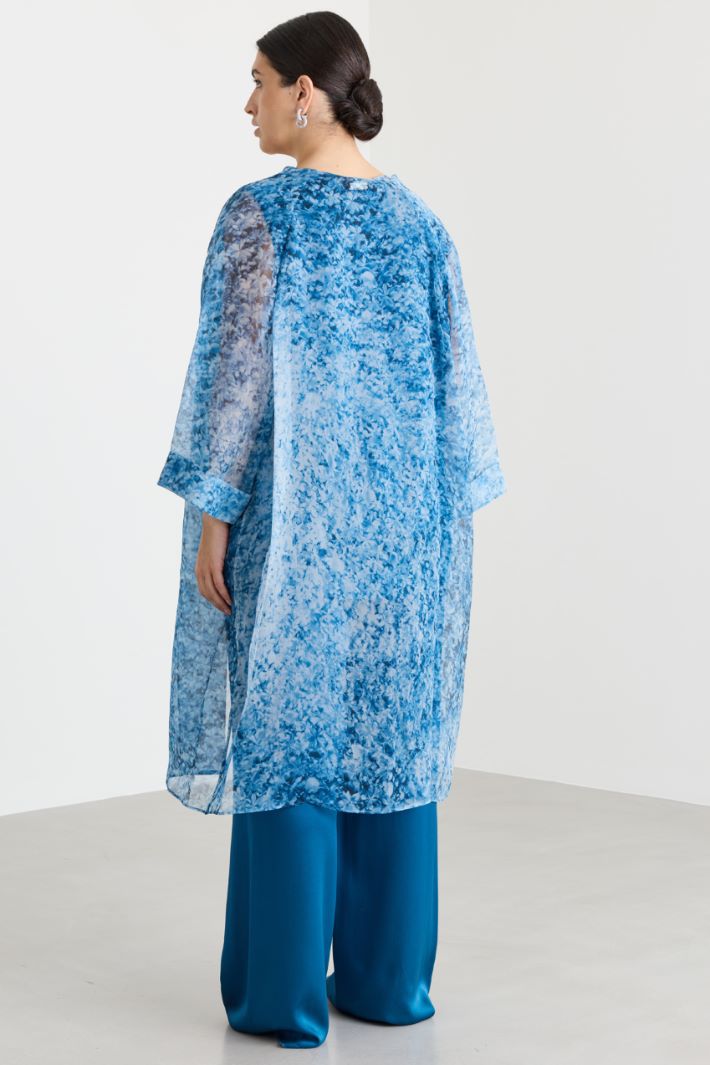 Cache-poussière en organza - BLEU CLAIR - Intrend - 4