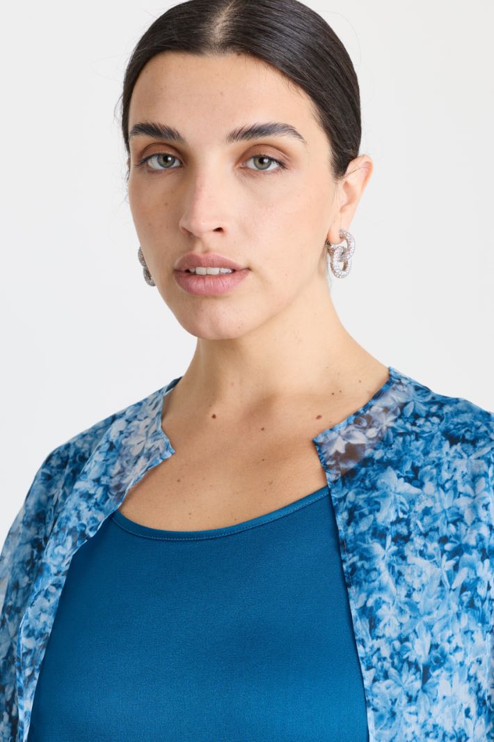Cache-poussière en organza - BLEU CLAIR - Intrend - 3