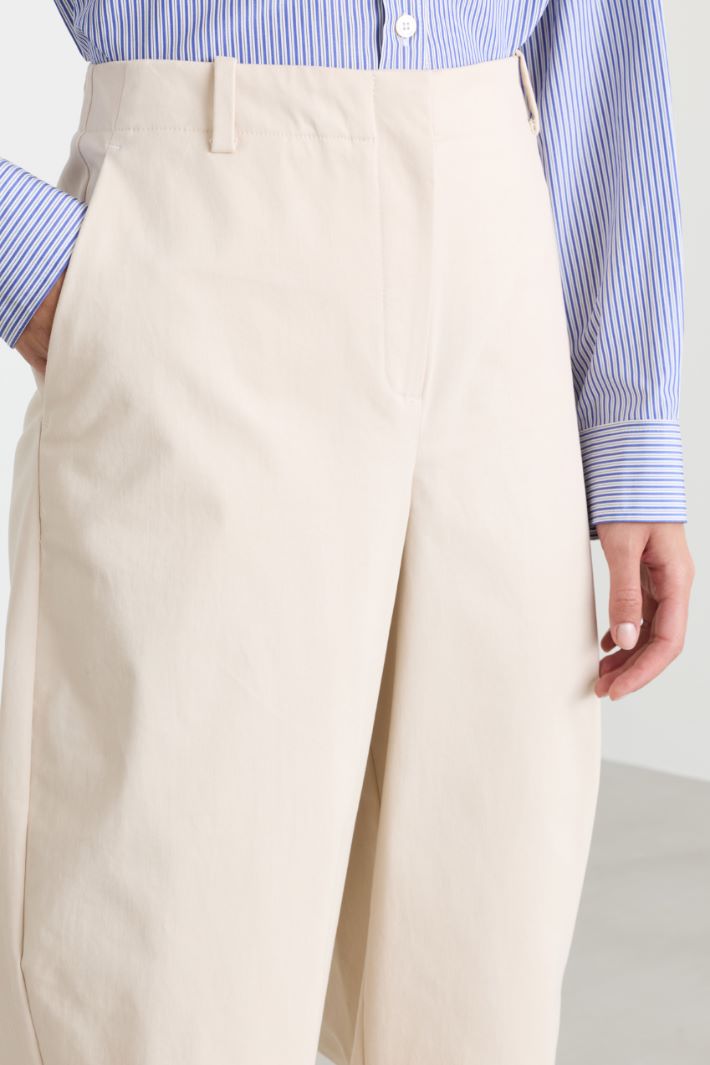 Pantalone barrel - AVORIO - Intrend - 3