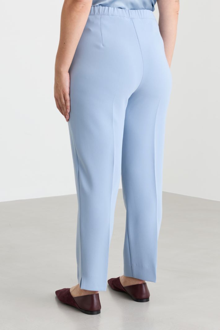 Cady cigarette trousers - LIGHT BLUE - Intrend - 4