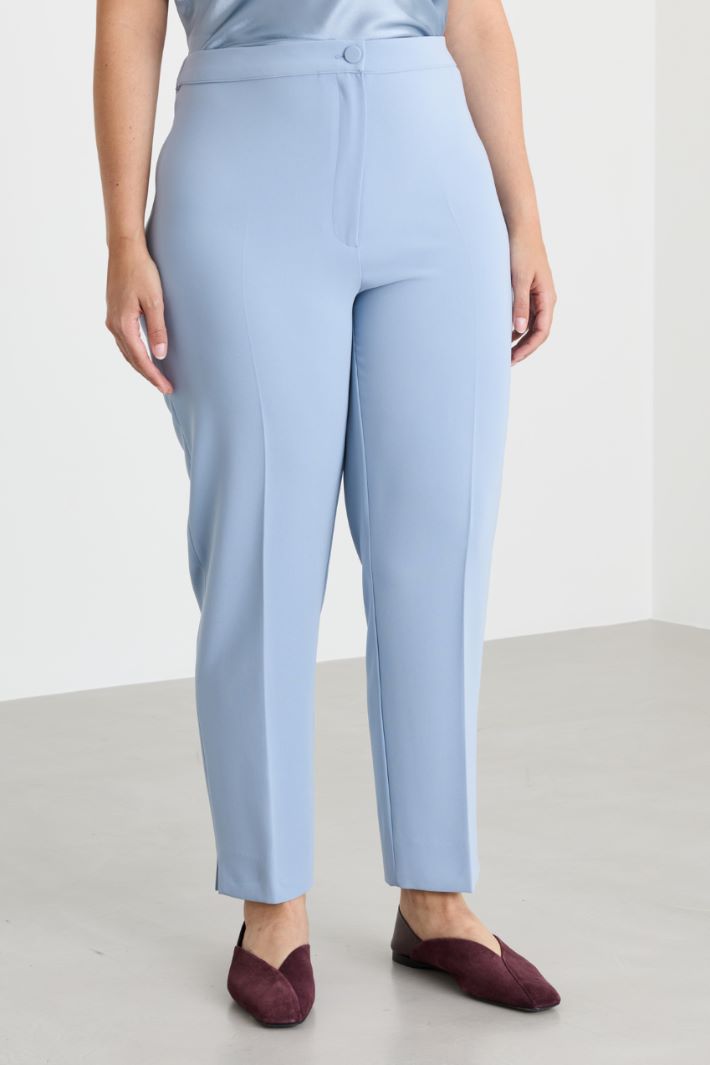 Cady cigarette trousers - LIGHT BLUE - Intrend - 2