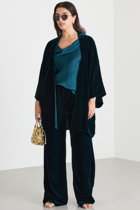 Velvet Trousers - Intrend