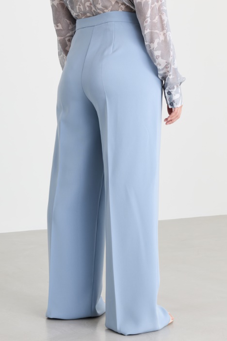 Pantalone ampio in cady