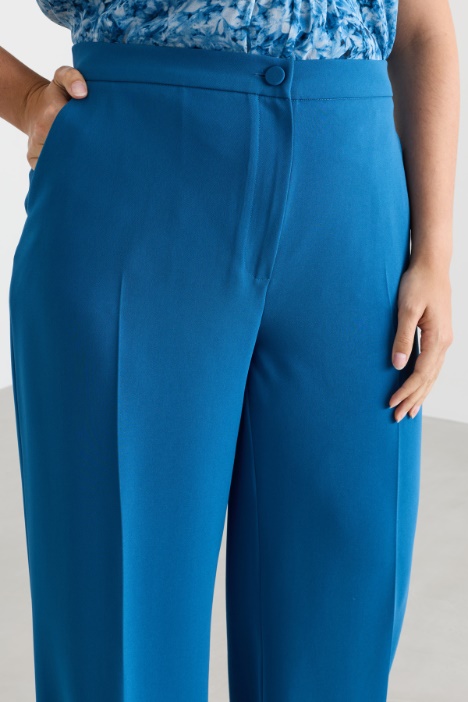 Pantalone ampio in cady