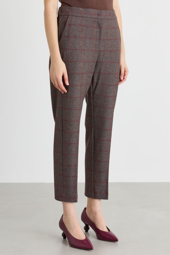 Pantalone semiaderente - MARRONE - Intrend - 2