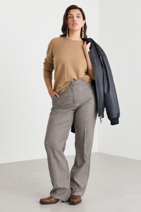Pantalone in batavia check - Intrend
