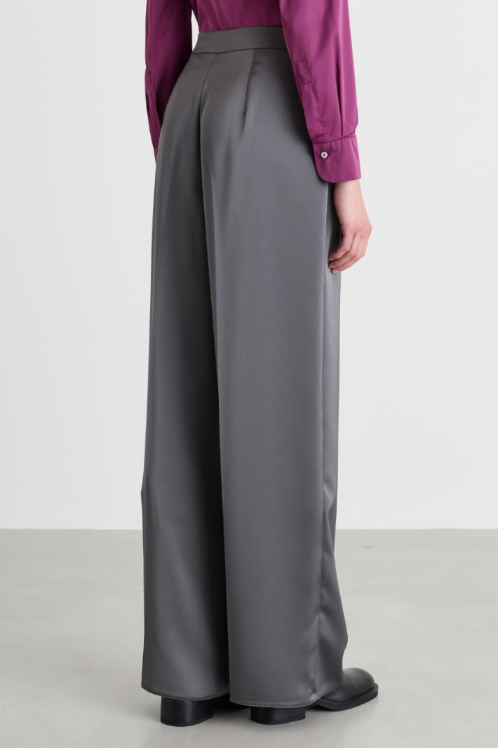 Pantalone fluido - GRIGIO - Intrend - 4