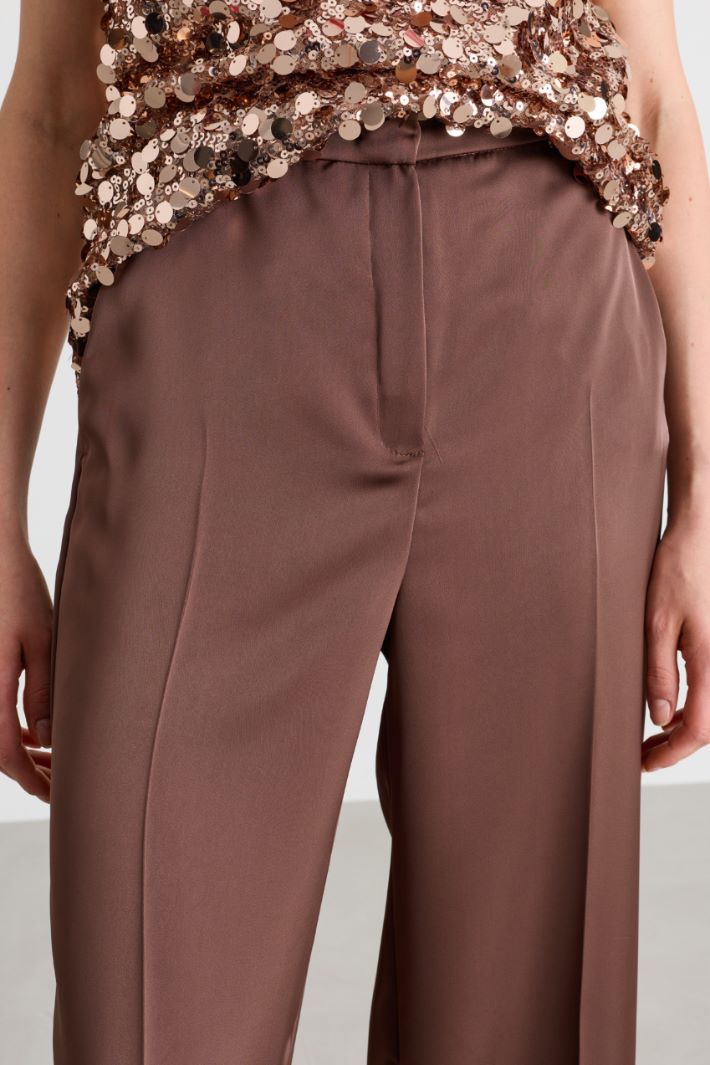 Pantalone fluido - MARRONE - Intrend - 3