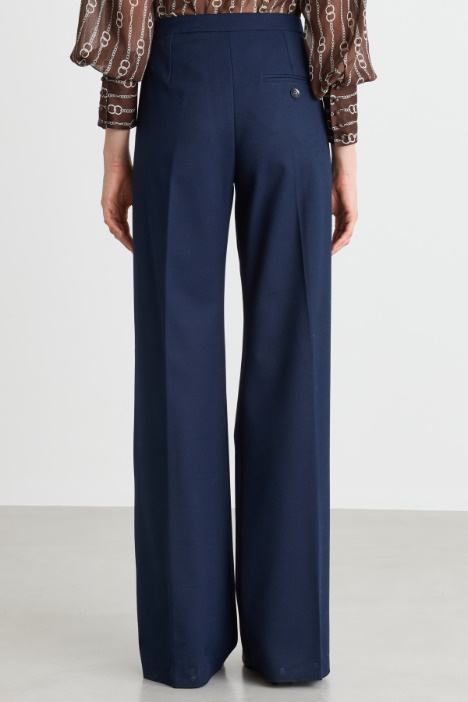 Pantalone in tessuto stretch