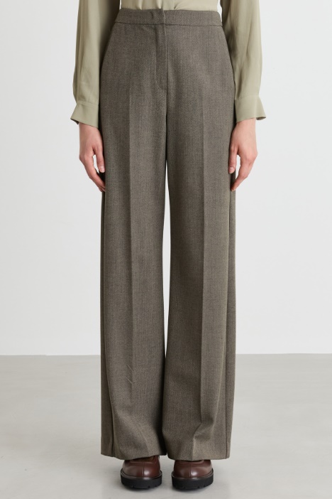 Pantalone in tessuto stretch