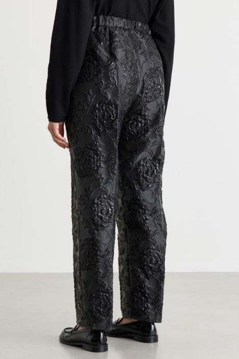 Pantalone jacquard