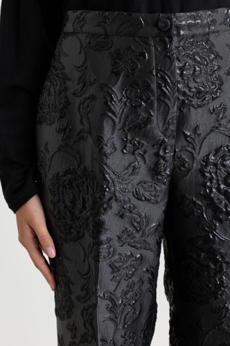 Pantalone jacquard
