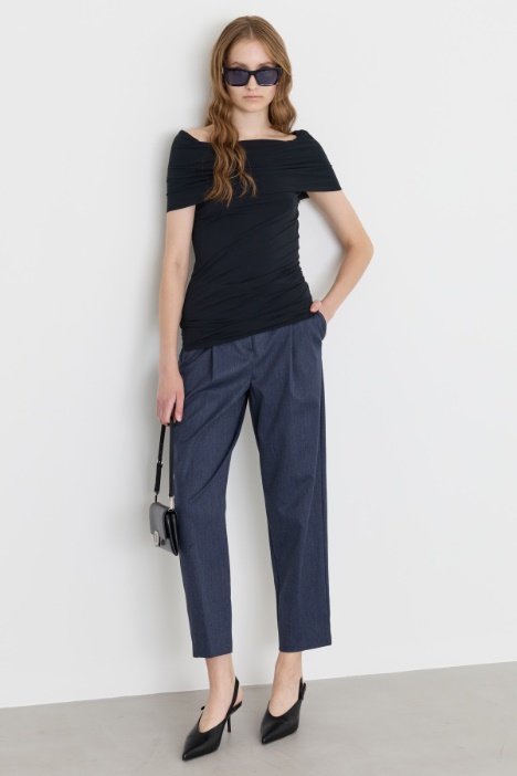 Flannel trousers - Intrend