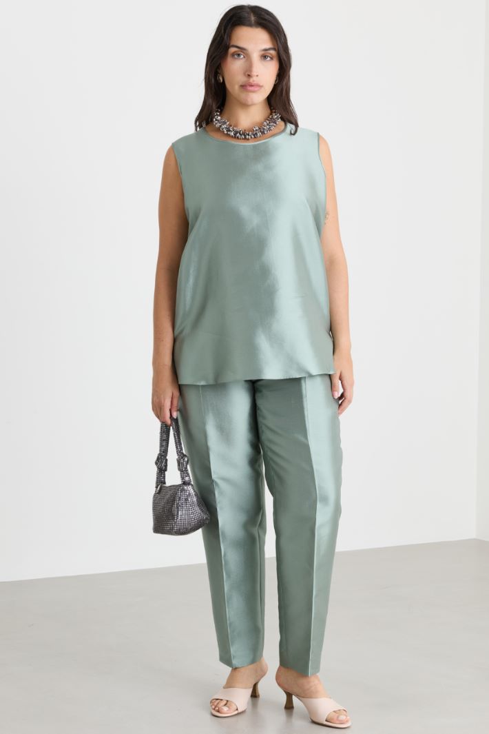 Batavia Trousers - GREEN - Intrend