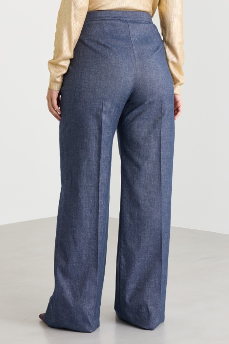 Pantalone effetto jeans