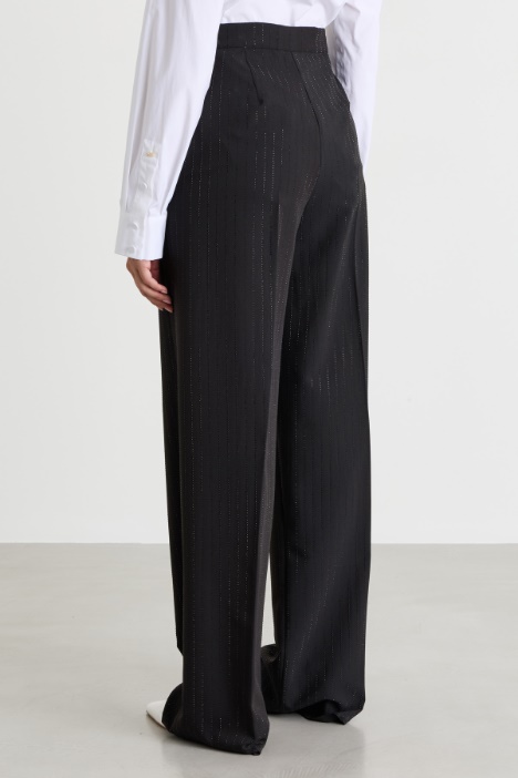 Pantalone in levantina con strass