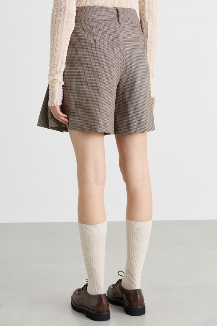 Shorts a pieghe - GRIGIO - Intrend - 4