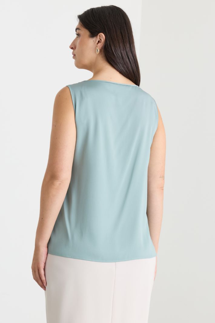 Top in cady leggero - VERDE - Intrend - 4
