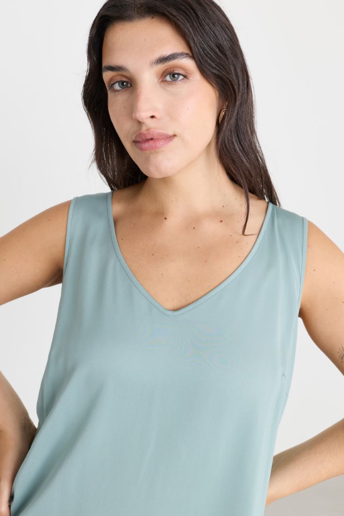 Top in cady leggero - VERDE - Intrend - 3