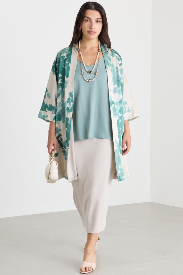 Top in cady leggero - VERDE - Intrend