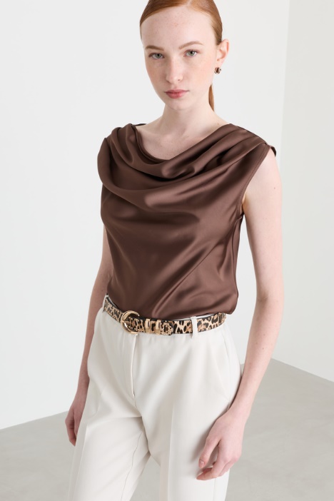 Cowl neck top - Intrend