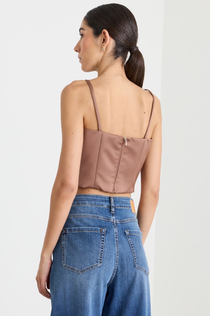 Top bustier - CAMMELLO - Intrend - 4