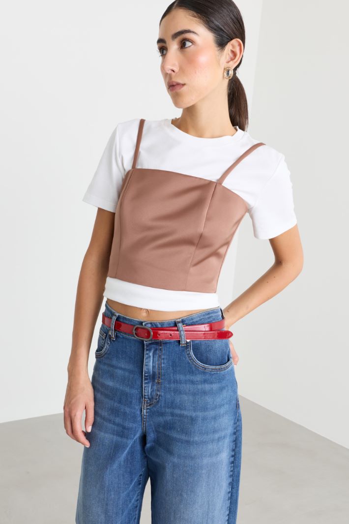Top bustier - CAMMELLO - Intrend - 2