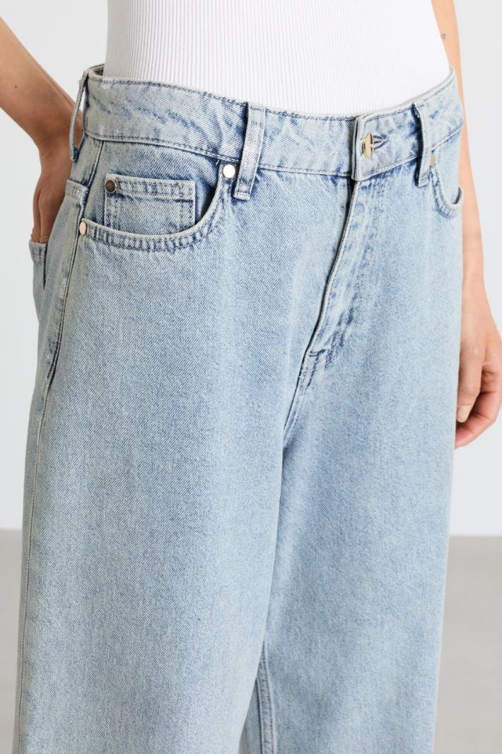 Wide-Leg Jeans - LIGHT BLUE - Intrend - 3