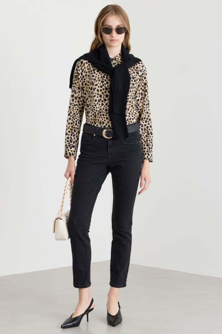 Skinny-Jeans - SCHWARZ - Intrend