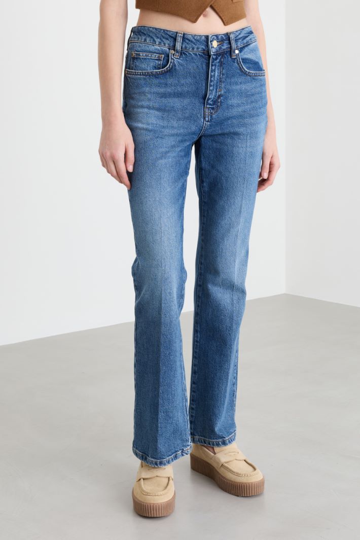 Jean bootcut - BLEU - Intrend - 2