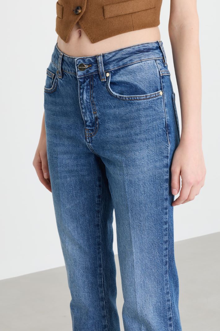 Jean bootcut - BLEU - Intrend - 3