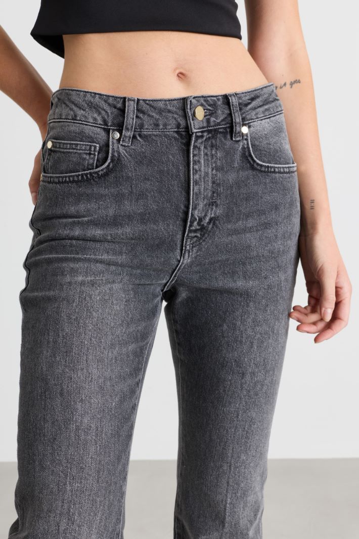 Jean bootcut - GRIS - Intrend - 3