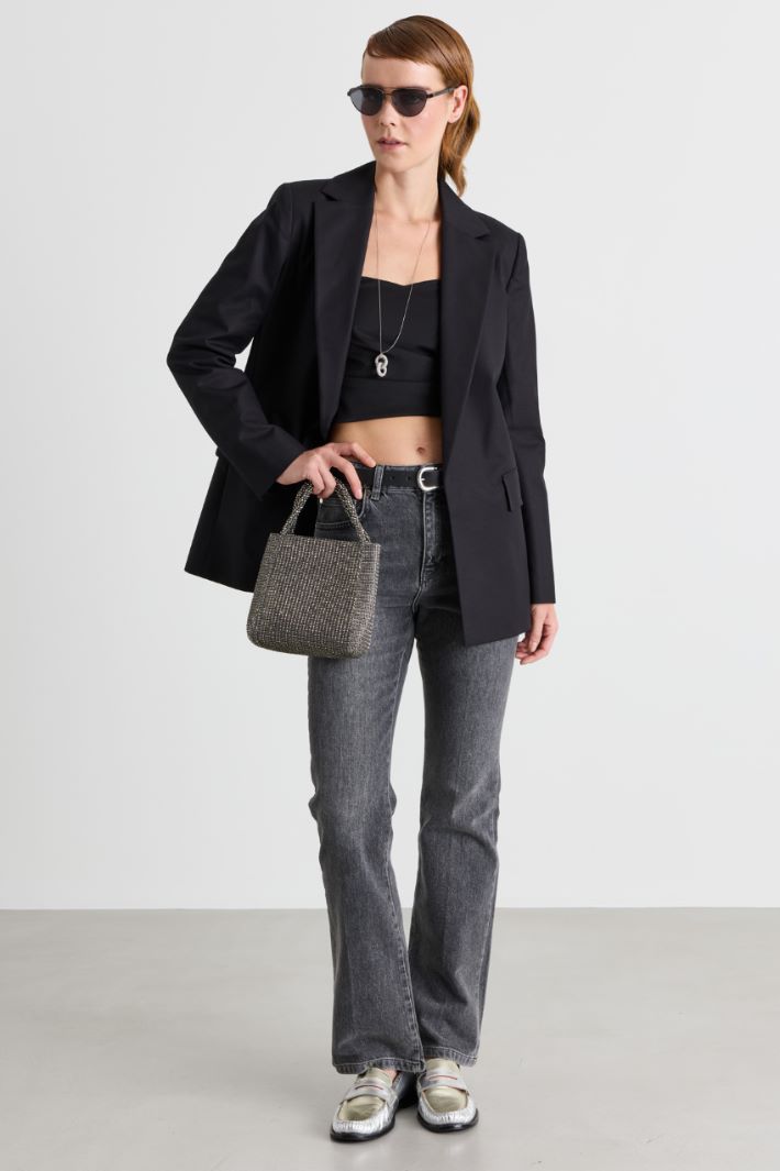 Jean bootcut - GRIS - Intrend