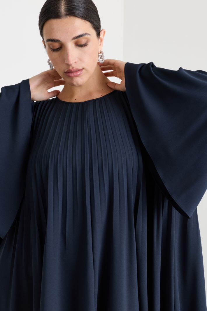 Casacca in crepe plissé - BLU - Intrend - 3