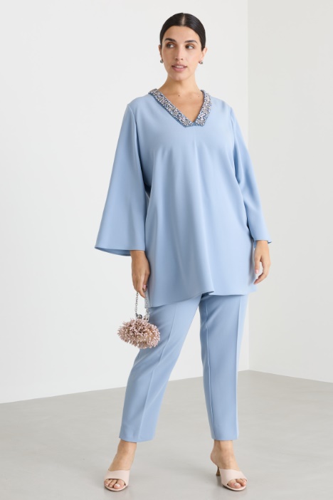 Casacca in cady con strass - Intrend