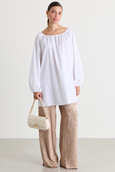 Blusa de popelina - Intrend