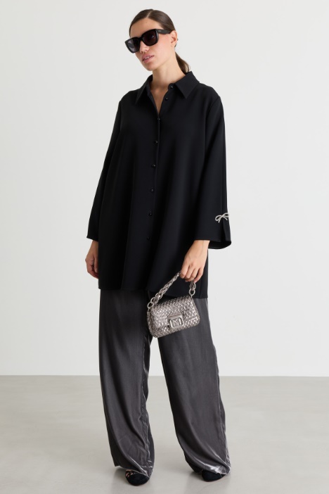 Casacca in cady con strass - Intrend